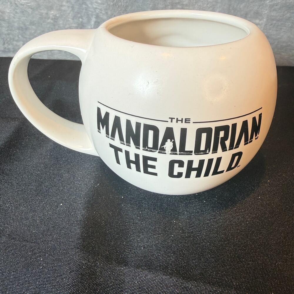 Disney Grogu Baby Yoda Mug The Mandalorian Large Ceramic Cup - Picture 3 of 6
